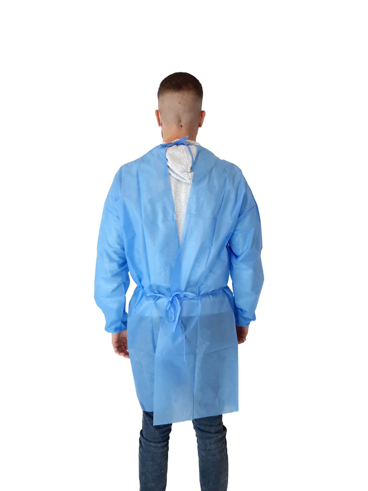 326 209 2 Blouse Visiteurs Gcare Protect Bleu 25 G