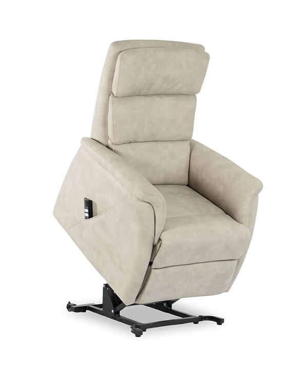 Fauteuil Releveur 2 Moteurs Confort Medium Tissu Gris Clair 920.001 4