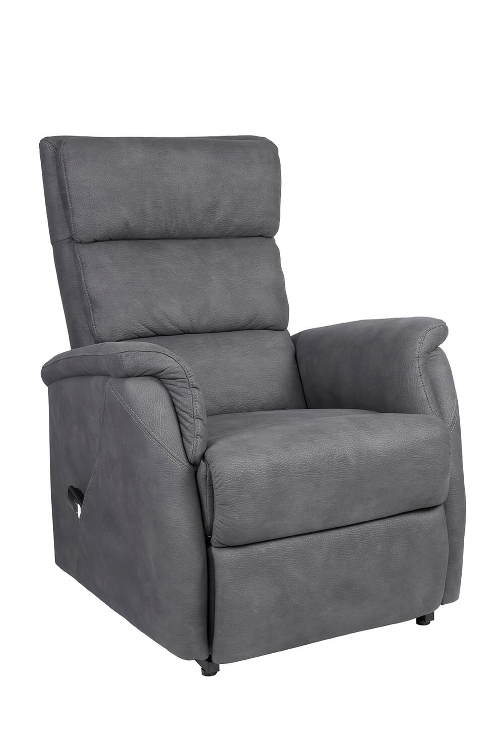 Fauteuil Releveur 2 Moteurs Confort Medium Tissu Gris Fonce 920.002 1