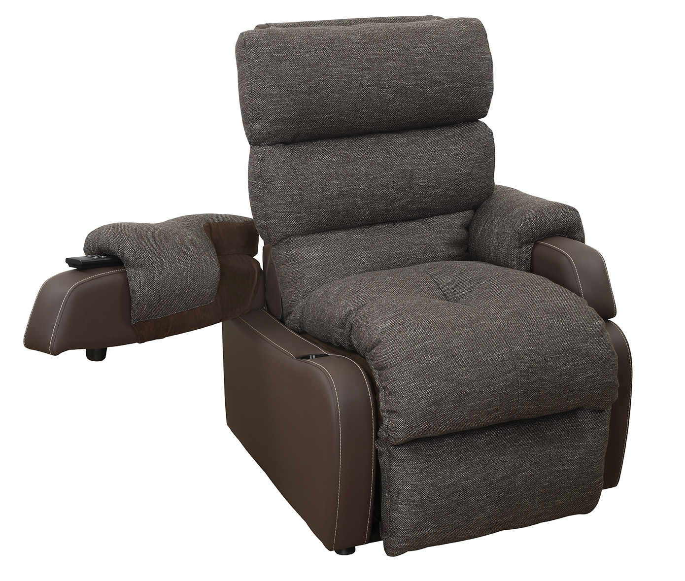 Fauteuil Releveur 2 Moteurs Cosy Tissu Marron Chine 944.352 3