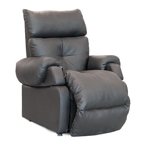 Fauteuil Releveur 4 Positions Cosy Vinyle Noir 944.103 1