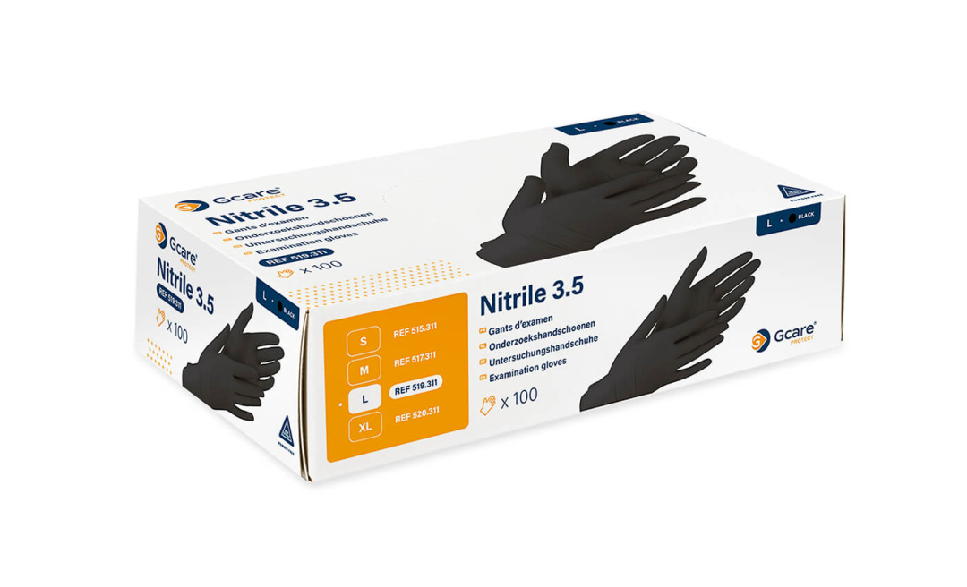 Gcare Protect Nitrile 3 5 Noir 519 311 1